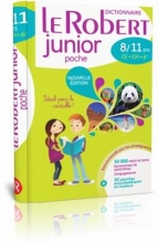 کتاب فرانسه  Dictionnaire Le Robert Junior Poche 8-11 ans CE-CM, 6eme