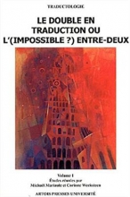 کتاب فرانسه  Le double en traduction ou l impossible entre deux 1