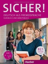 كتاب SICHER ! B2.1 LEKTION 1-6 KURSBUCH UND ARBEITSBUCH