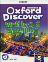 خرید کتاب آکسفورد دیسکاور ویرایش دوم رایتینگ اند اسپلینگ Oxford Discover 5 2nd - Writing and Spelling