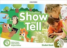 کتاب Oxford Show and Tell 2 (2nd) ST+Activity Book+DVD