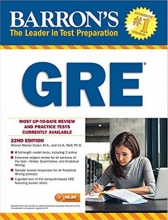 کتاب Barrons GRE 22nd Edition