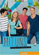 کتاب آلمانی Mit uns B2 + Arbeitsbuch